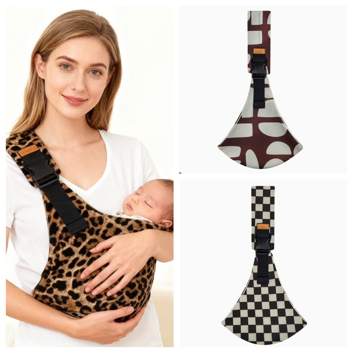 Travel Accessories For 3 Year Old - Baby Carrier Newborn Crossbody Wrap Baby