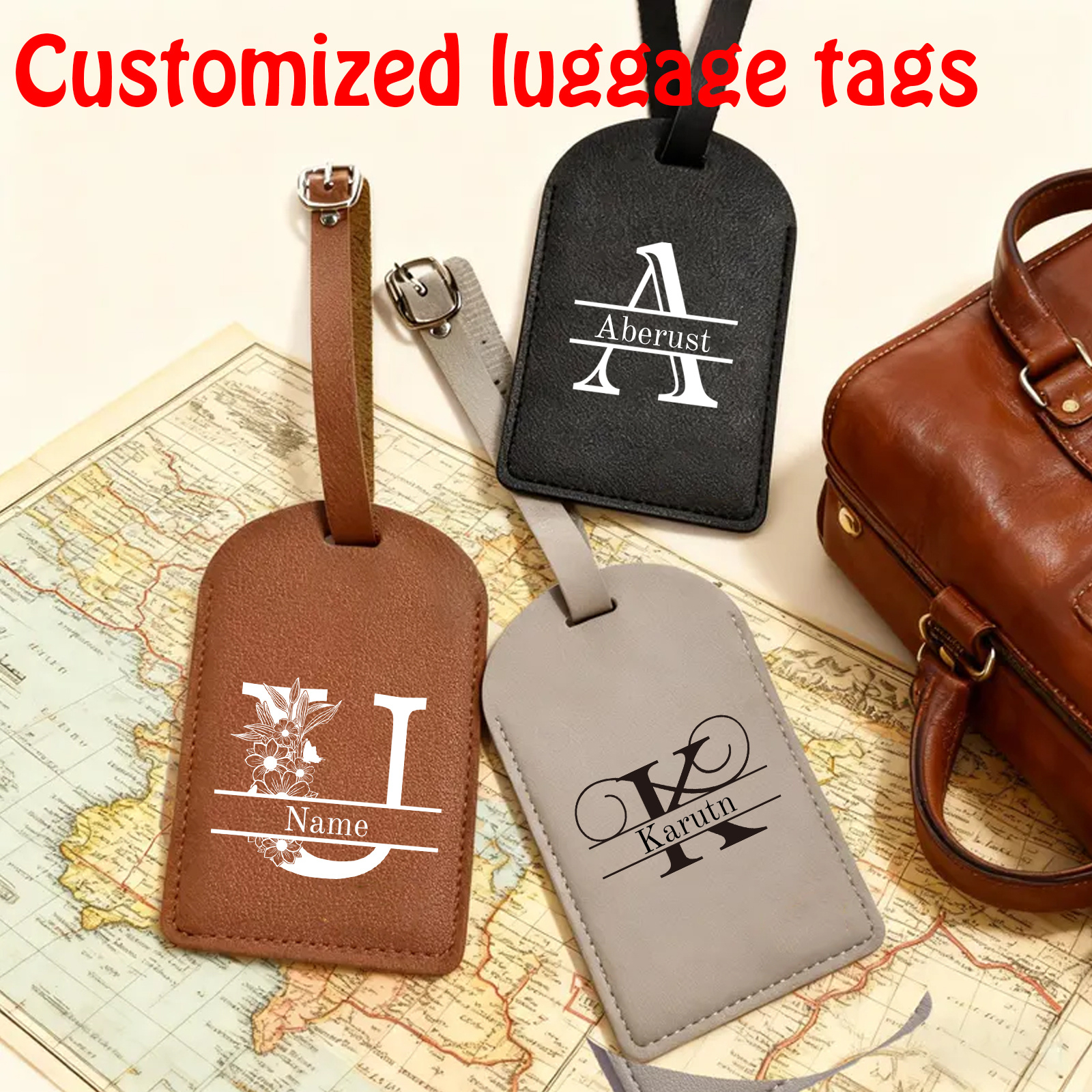 Travel Accessories B&M - 1pc,Personalize Luggage Tags,Luggage Tags for Suitcases,Custom