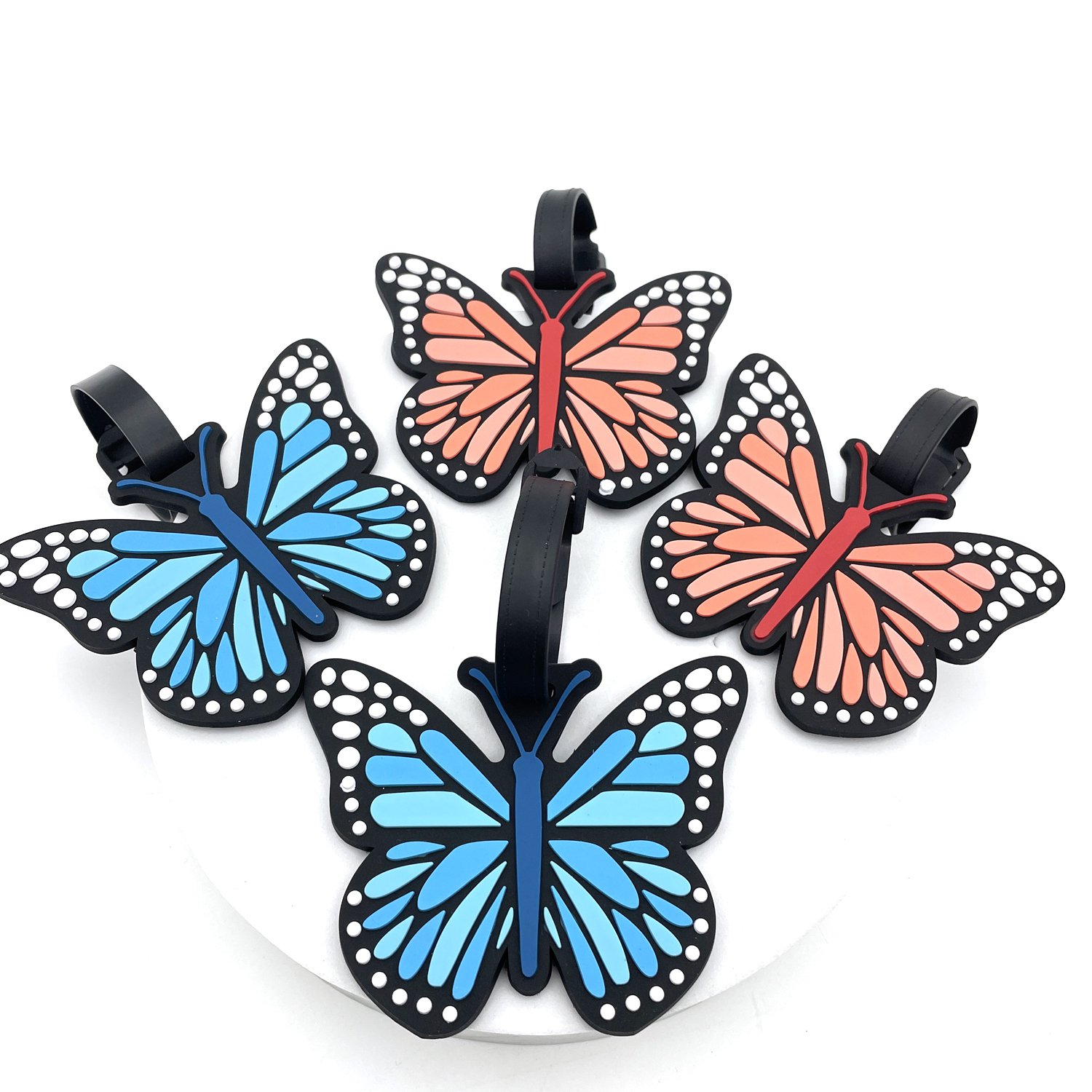 Travel Accessories Holder - 1pc Butterfly Luggage Label Women Travel