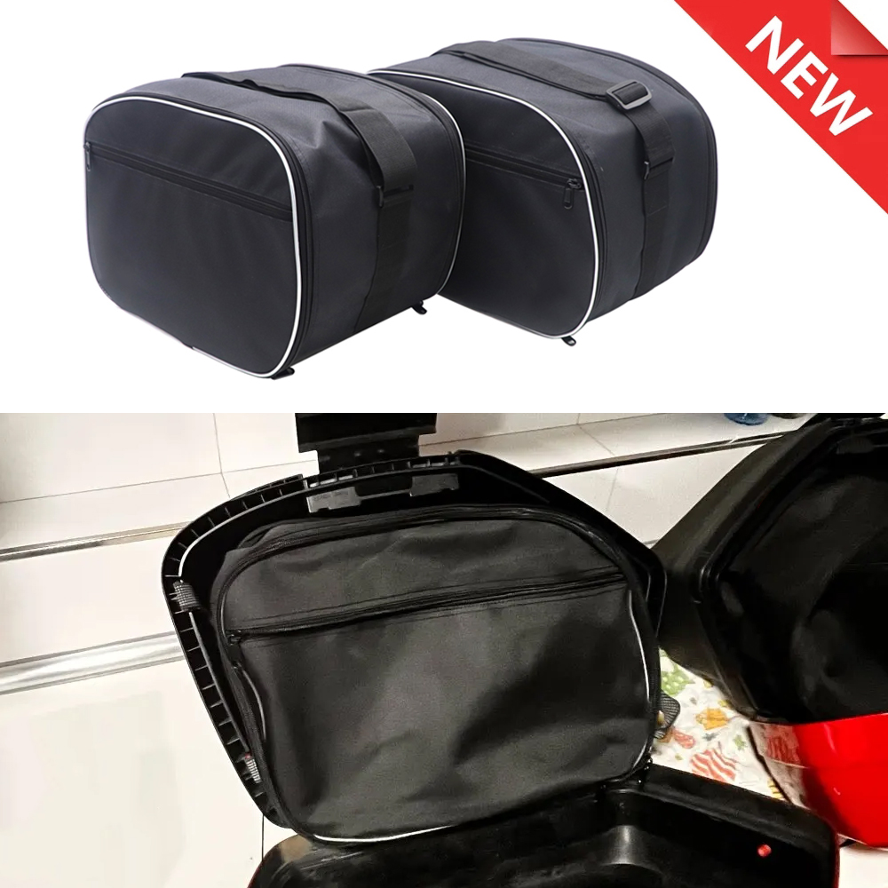 Luggage Cover Protector - Motorcycle Accessories Saddlebag Pannier Liner Black