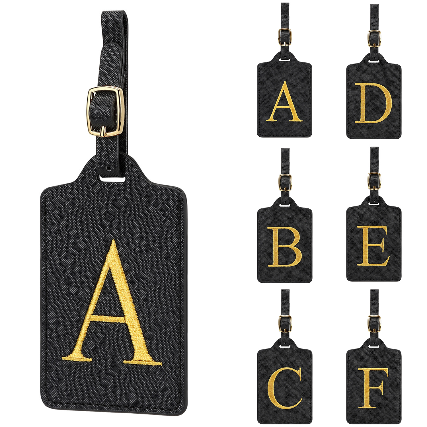 Travel Accessories Name - Premium Leather Business Luggage Tag Luggage