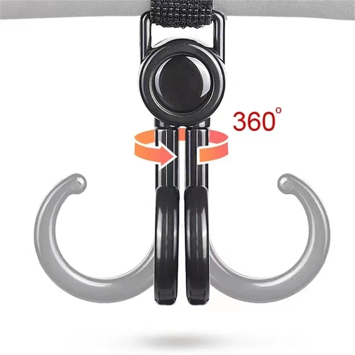 Rotatable Double Hooks Baby St - Travel Accessories For 3 Year Old avis et prix