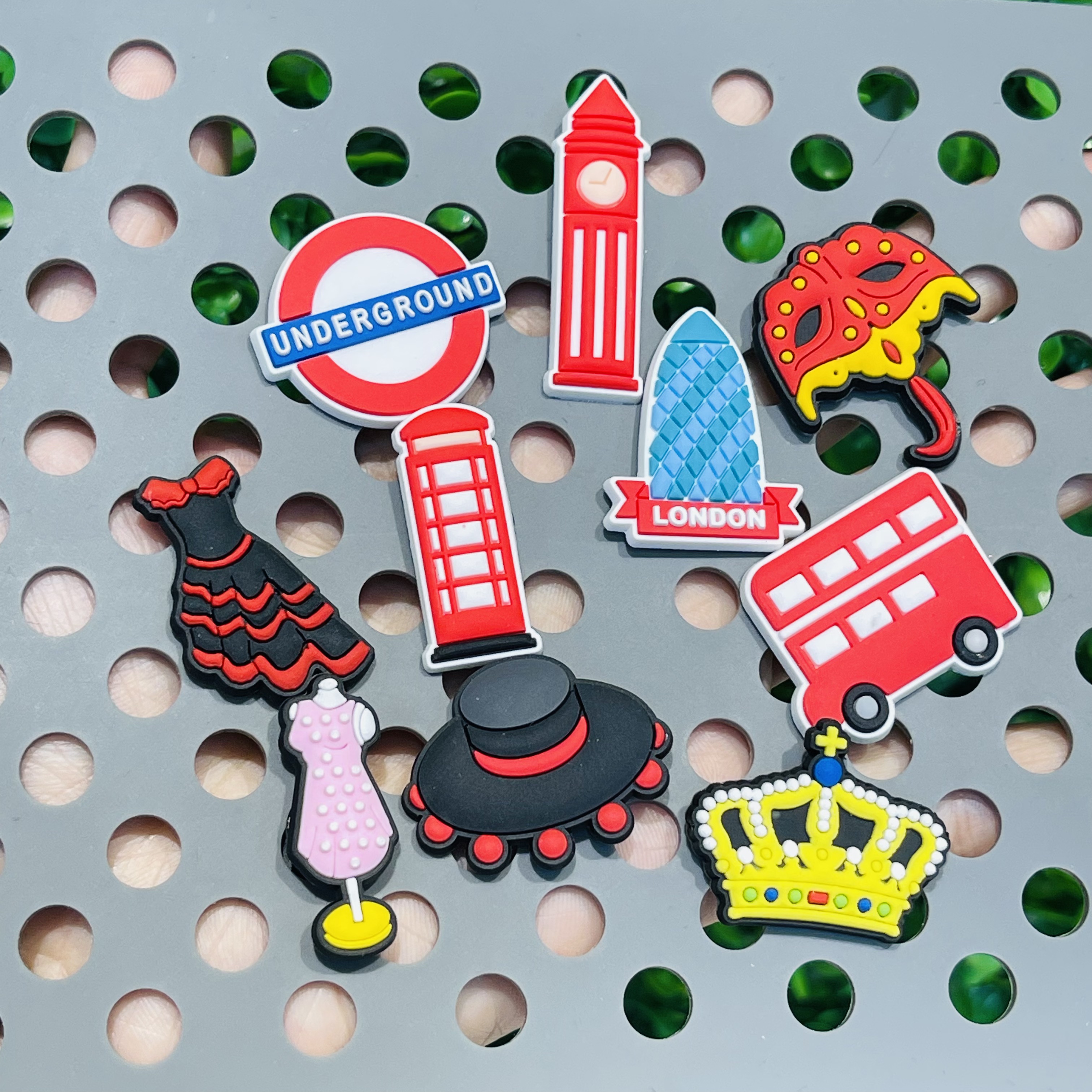 1-10pcs London Double-decker B - Travel Accessories London avis et prix
