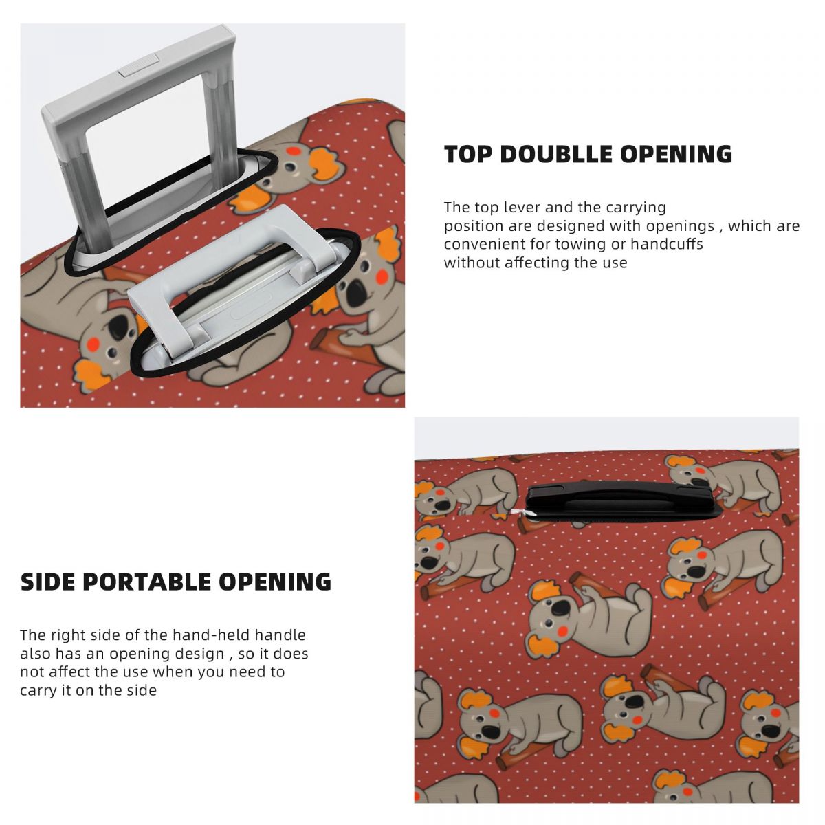 Custom Cute Australia Koala Be - Travel Accessories Australia avis et prix