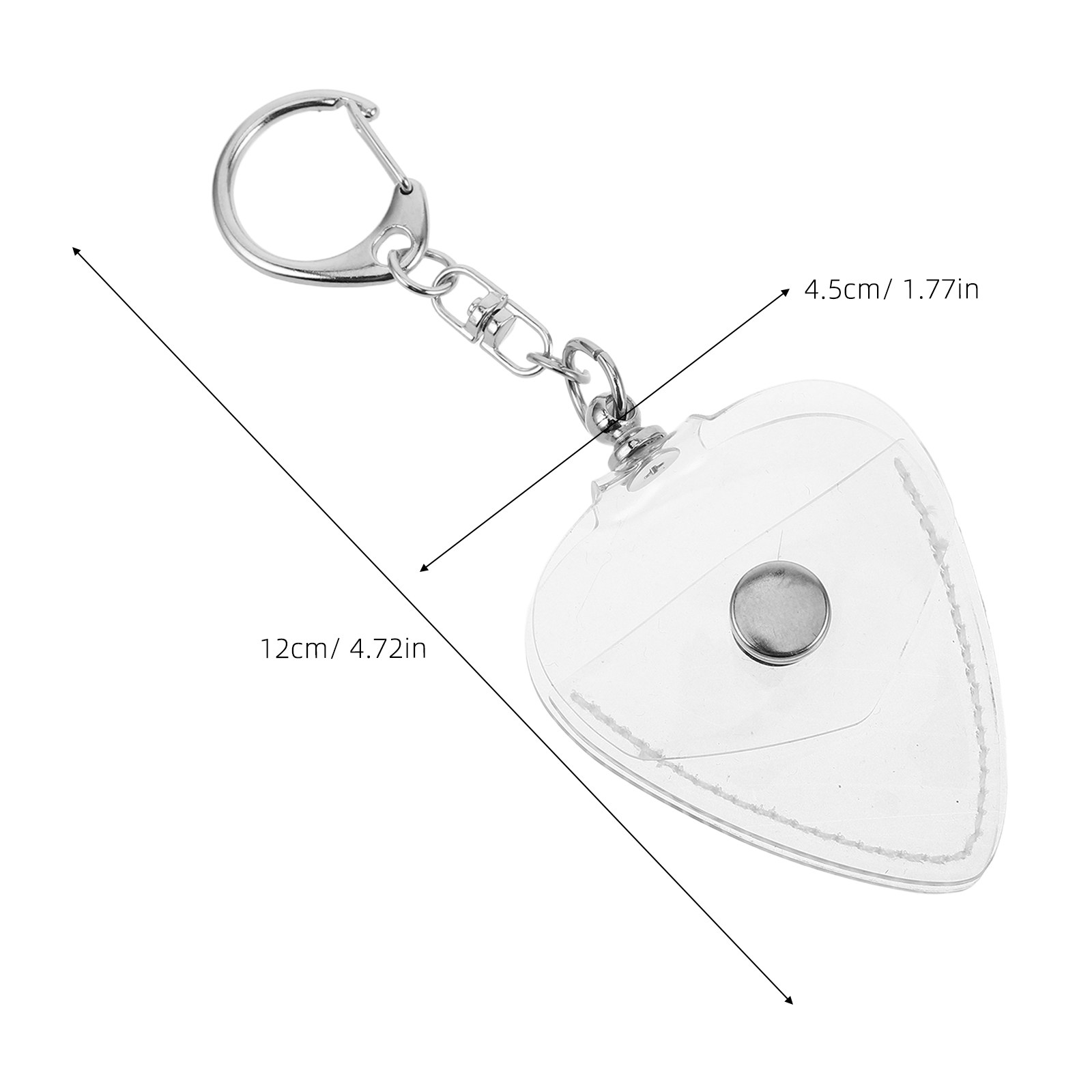Transparent Guitar Pick Holder - Travel Accessories Holder avis et prix