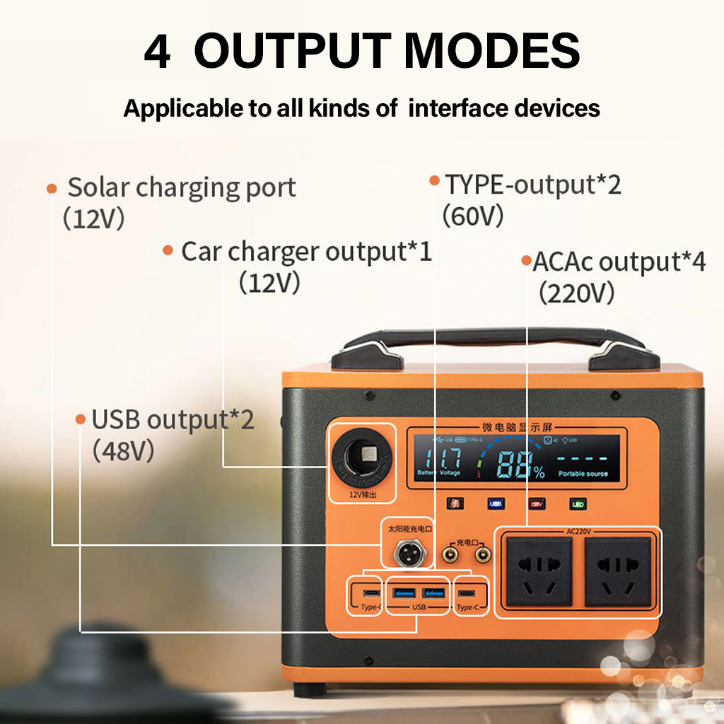 Portable Power Station 300/600 - Travel Accessories Electronics avis et prix