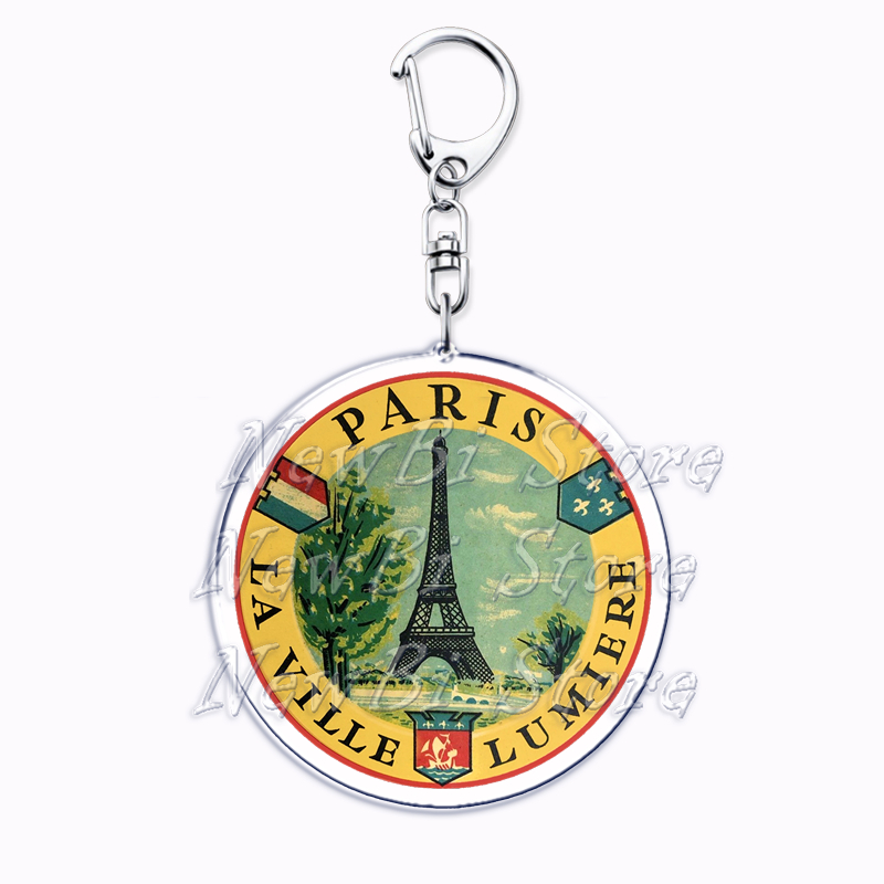 Hot Travel Cites Keychains for - Travel Accessories London avis et prix