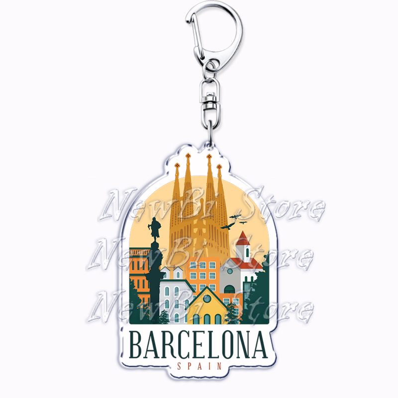 Hot Travel Cites Keychains for - Travel Accessories London avis et prix