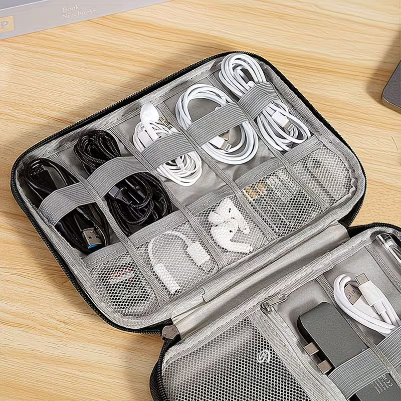 Cable Storage Bag Waterproof D - Travel Accessories Electronics avis et prix