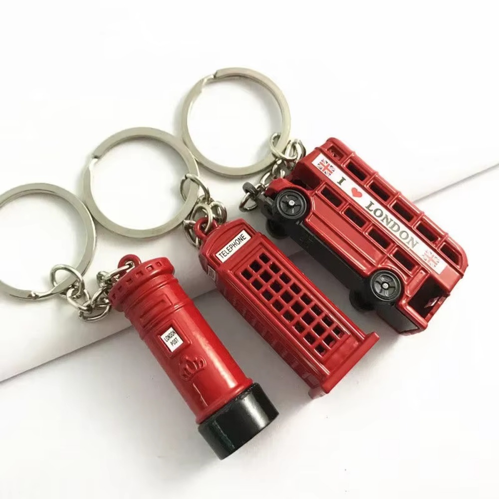 Fashion Red London Bus Key Cha - Travel Accessories London avis et prix