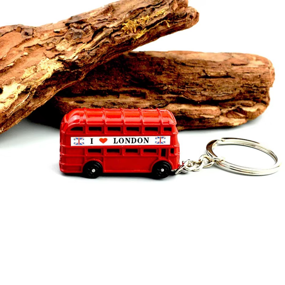 Fashion Red London Bus Key Cha - Travel Accessories London avis et prix