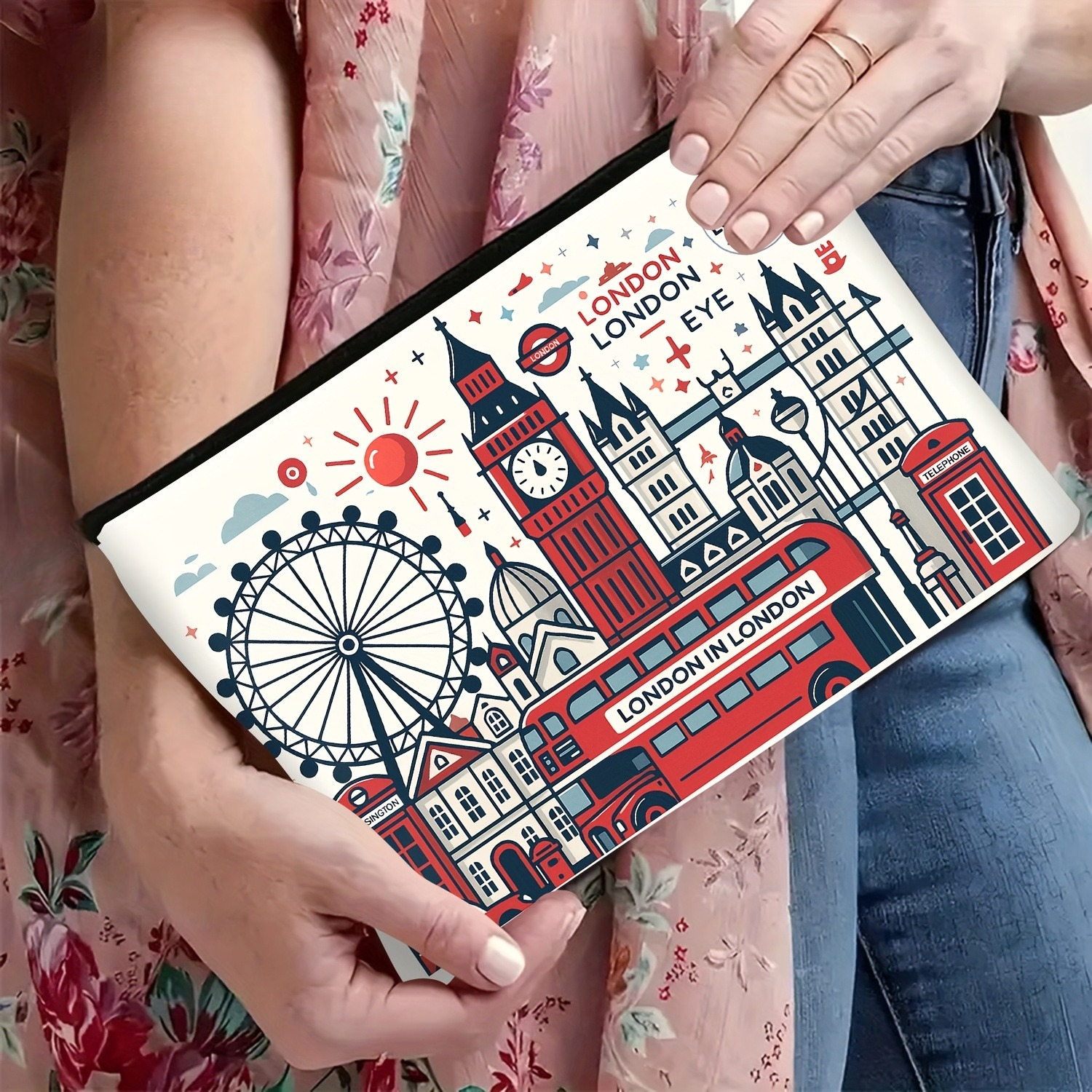 London Building Pattern, Multi - Travel Accessories London avis et prix