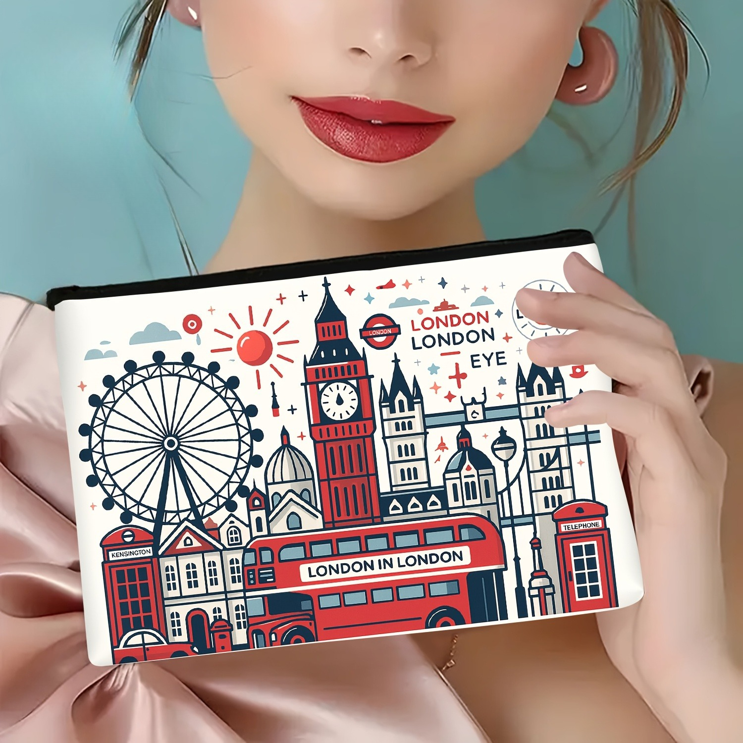 London Building Pattern, Multi - Travel Accessories London avis et prix