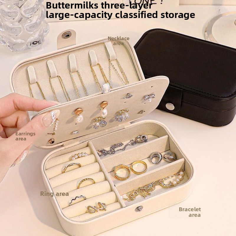Anti Oxidation Portable Travel - Accessories Travel Jewelry Box avis et prix