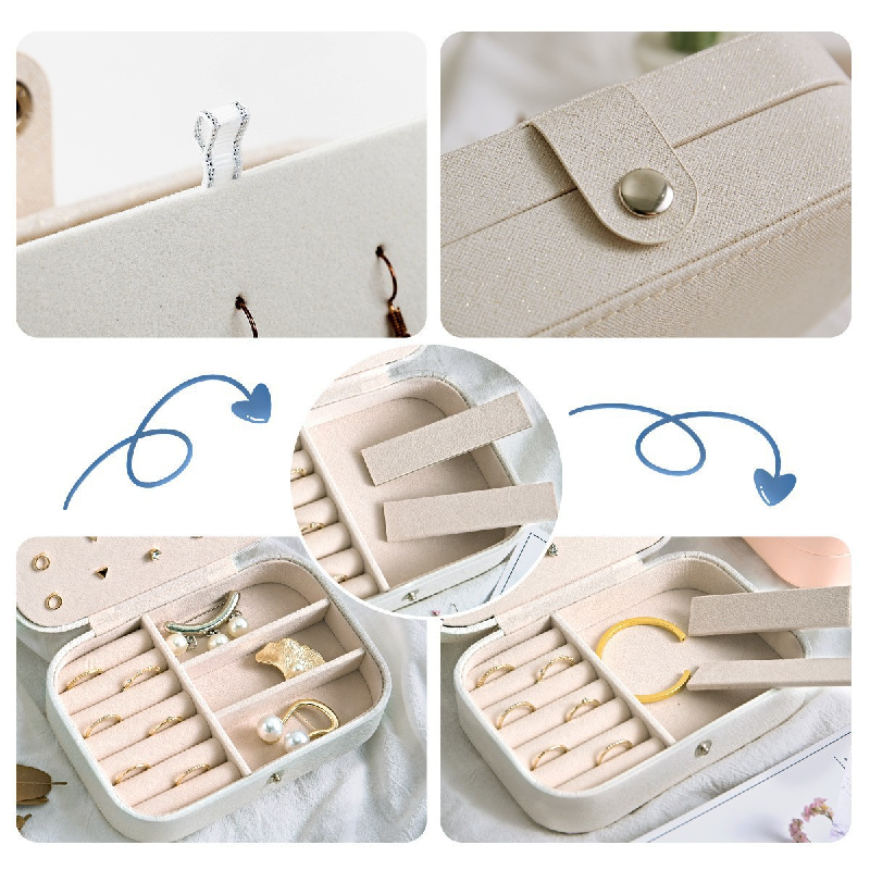 Anti Oxidation Portable Travel - Accessories Travel Jewelry Box avis et prix