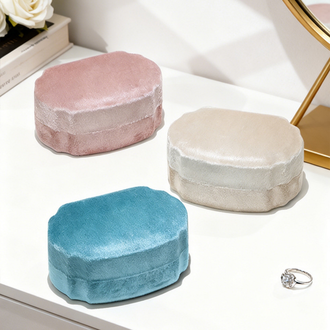 Velvet Ring Box Premium Jewelr - Accessories Travel Jewelry Box avis et prix