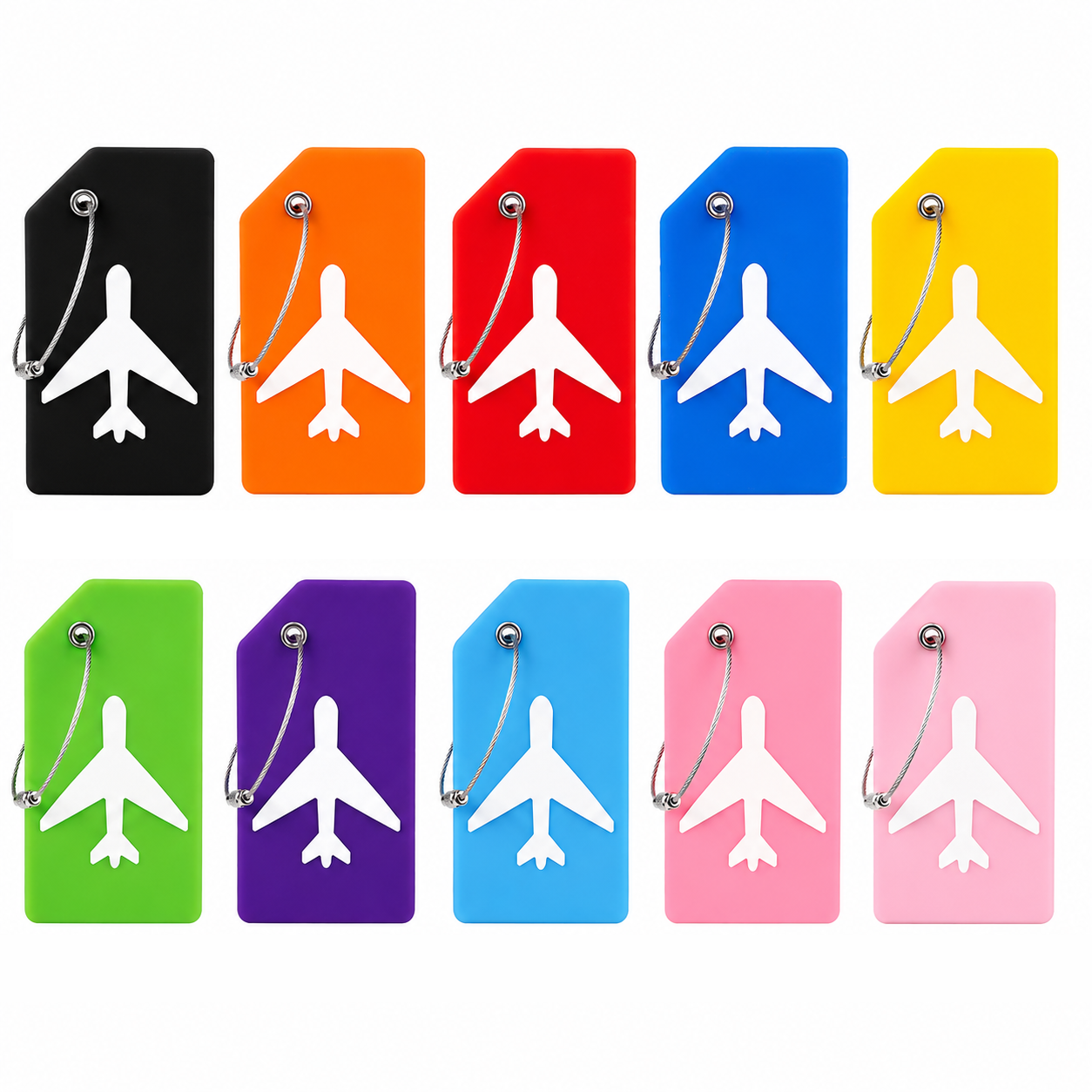 2/5PCS Silicone Travel Luggage - Travel Accessories B&M avis et prix