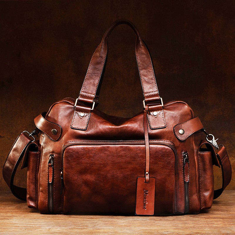 Vintage vegetable tanned leath - Travel Accessories B&M avis et prix