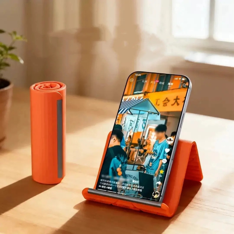 Lazy Portable Phone Stand Sili - Travel Accessories Holder avis et prix