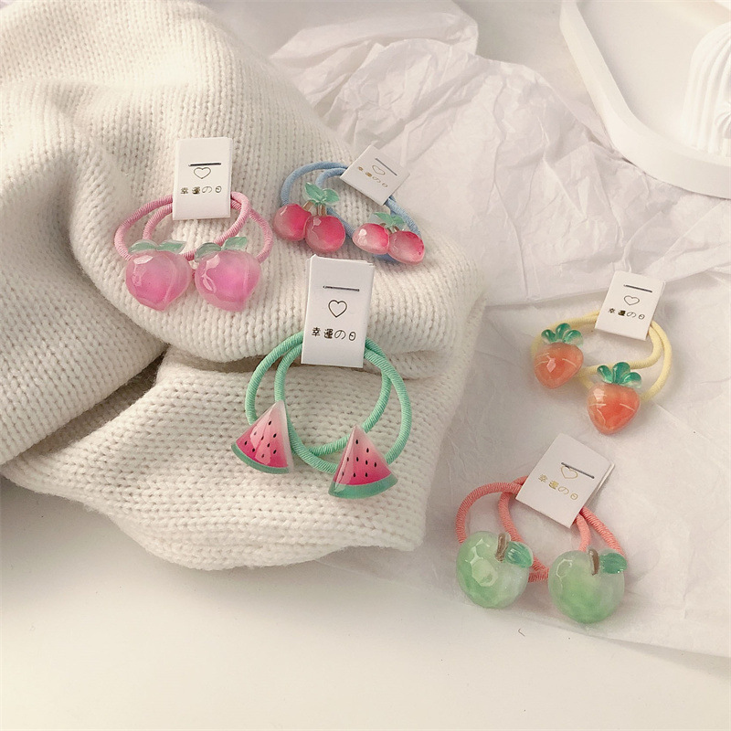 Kids Carrot Hair Ties 5 Pair N - Travel Accessories With Toddler avis et prix