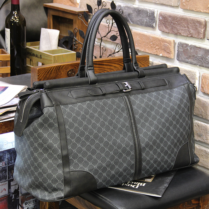 Fashion Plaid Travel Bag Men H - Travel Accessories B&M avis et prix