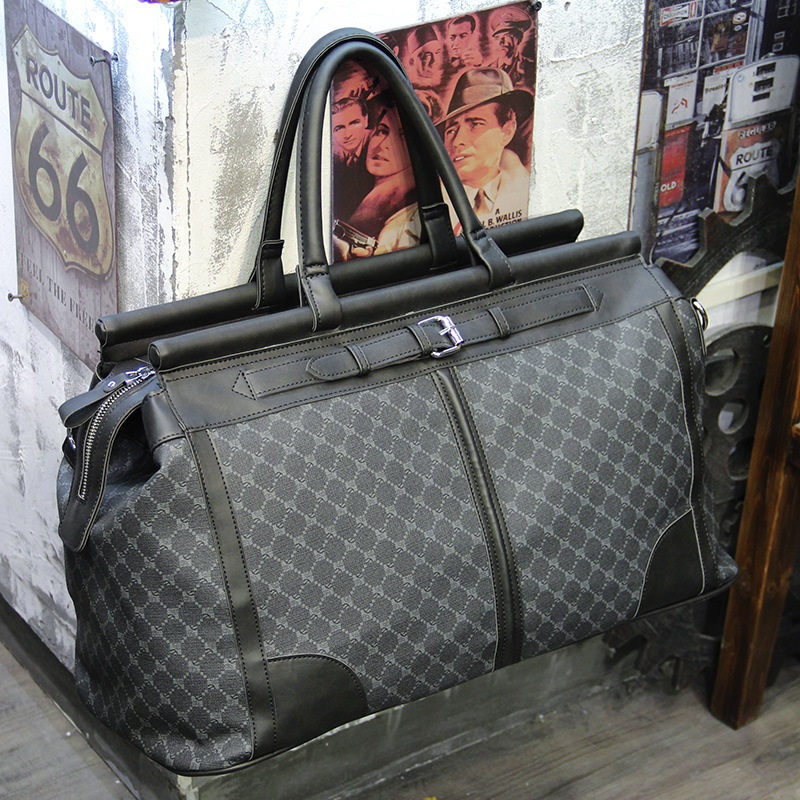 Fashion Plaid Travel Bag Men H - Travel Accessories B&M avis et prix
