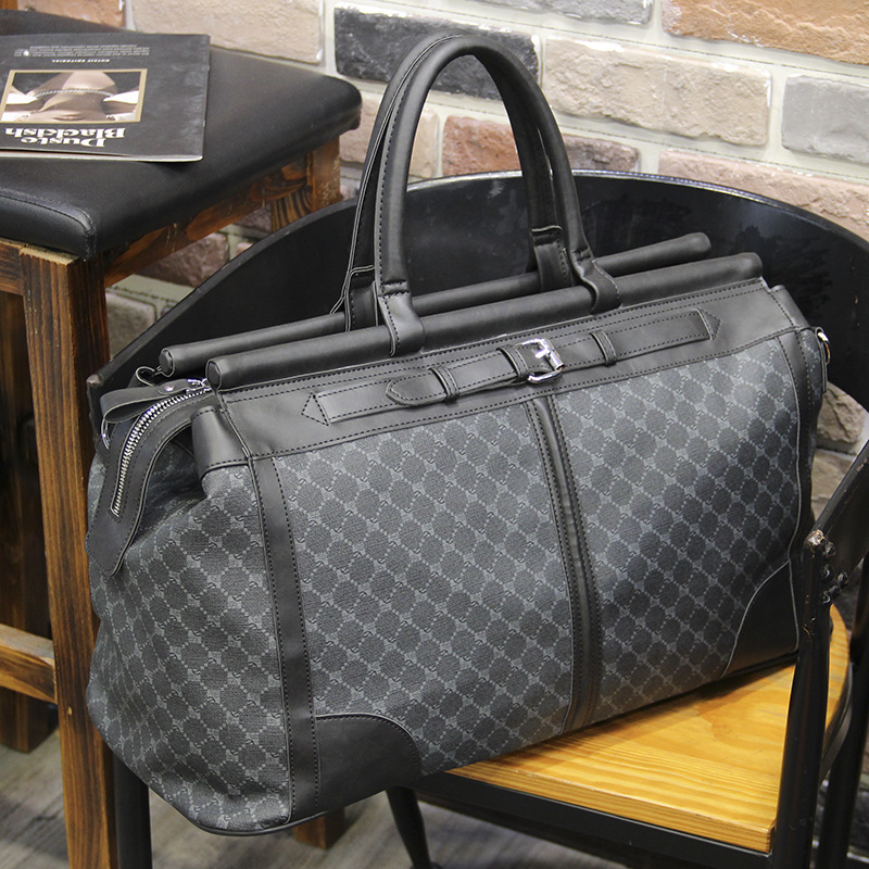 Fashion Plaid Travel Bag Men H - Travel Accessories B&M avis et prix
