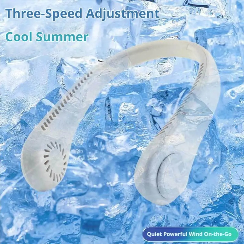 2026 New Bladeless Neck Fan US - Travel Accessories Electronics avis et prix