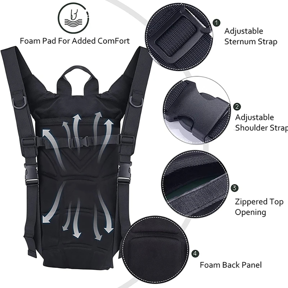 3L Waterproof Water Bag Outdoo - Travel Accessories Bike avis et prix
