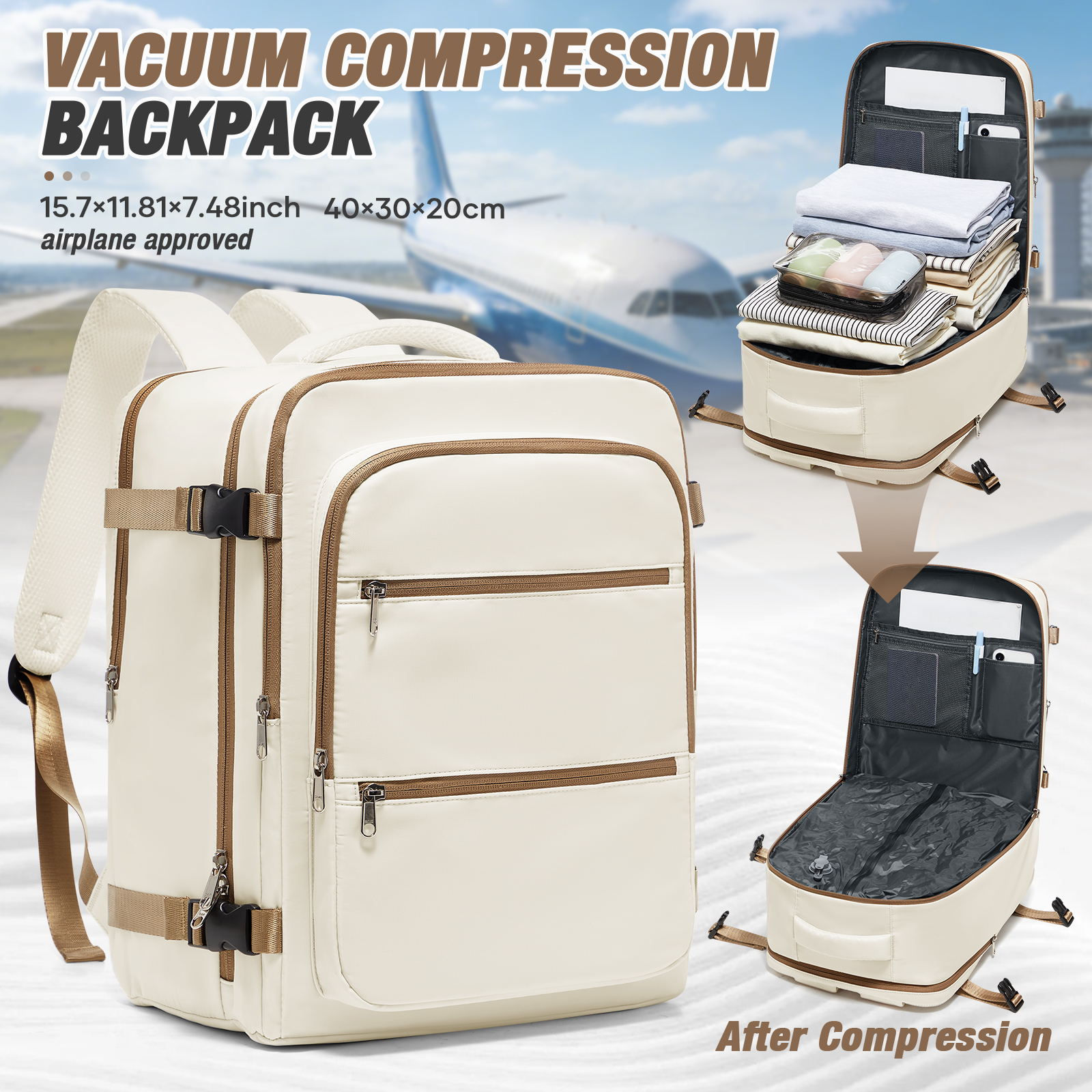 Vacuum Backpack Backpack Hand  - Travel Accessories B&M avis et prix