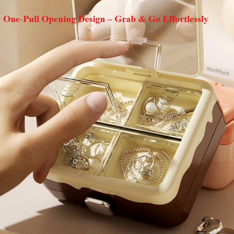 Portable Jewelry Organizer Min - Accessories Travel Jewelry Box avis et prix