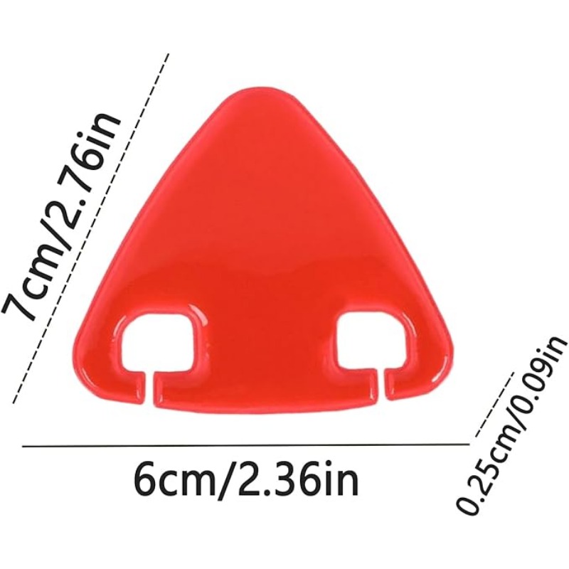Red Triangular Bicycle Seat Re - Travel Accessories Bike avis et prix