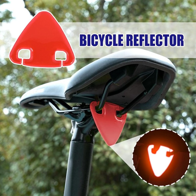 Red Triangular Bicycle Seat Re - Travel Accessories Bike avis et prix