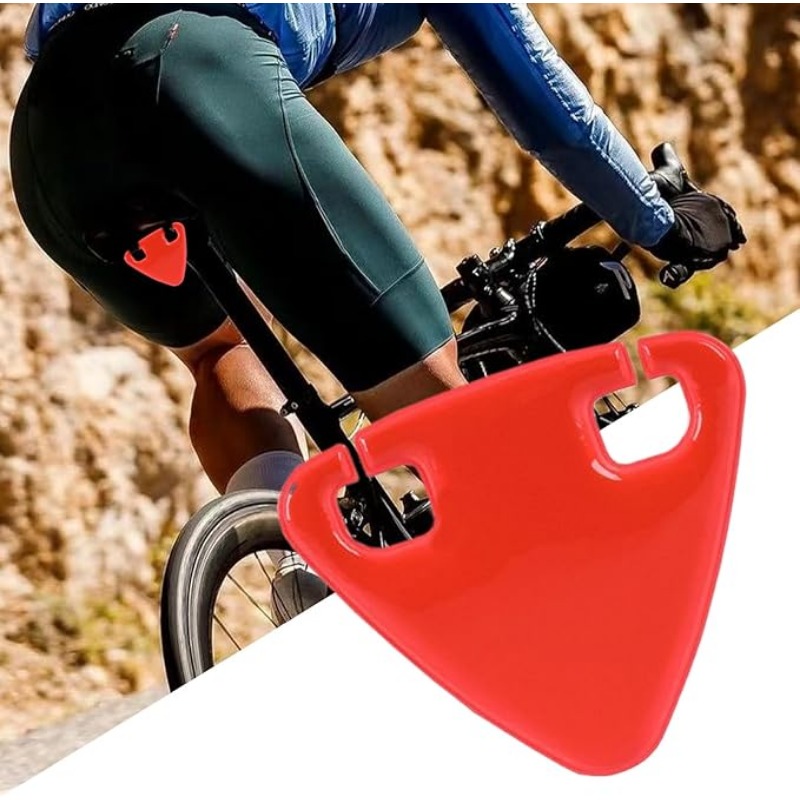 Red Triangular Bicycle Seat Re - Travel Accessories Bike avis et prix