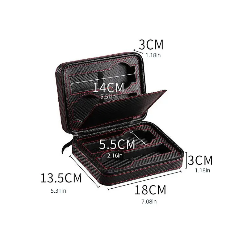 4-Slot Portable Watch Storage  - Accessories Travel Jewelry Box avis et prix