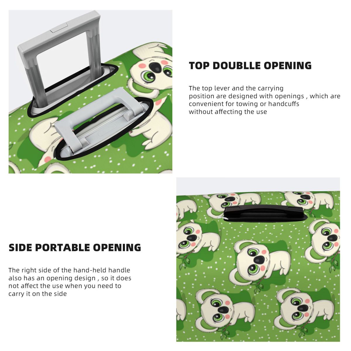 Custom Cartoon Australia Bear  - Travel Accessories Australia avis et prix