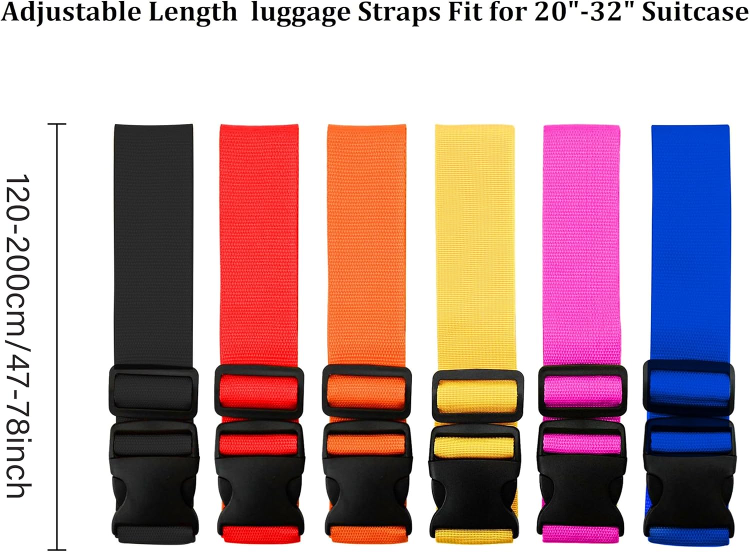Bright Color Adjustable Luggag - Travel Accessories B&M avis et prix
