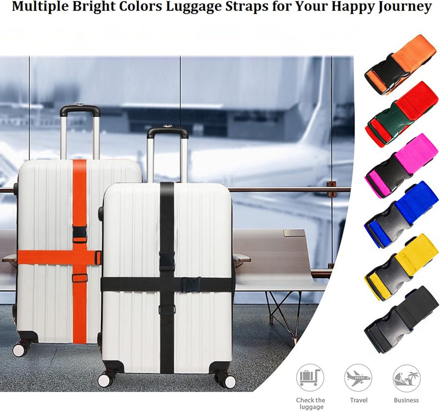 Bright Color Adjustable Luggag - Travel Accessories B&M avis et prix