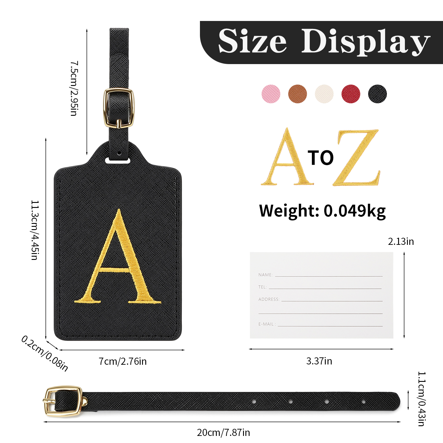 Premium Leather Business Lugga - Travel Accessories Name avis et prix