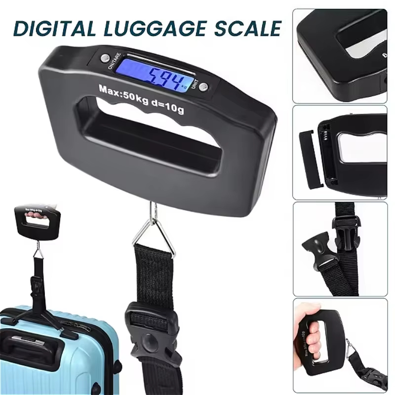 50kg/10g Digital Luggage Scale - Travel Accessories Electronics avis et prix