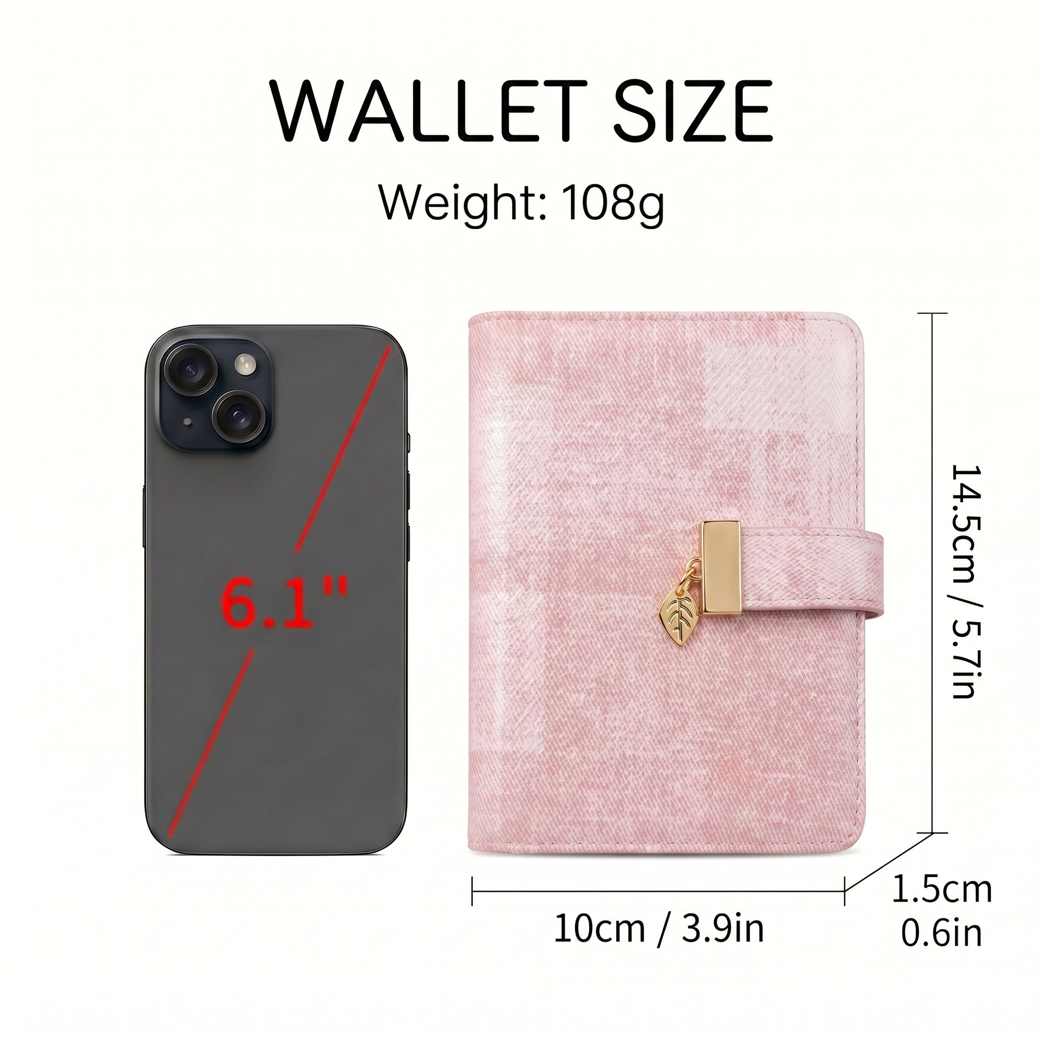 Pomelo Best Pink Plaid RFID Bl - Travel Accessories Pink avis et prix