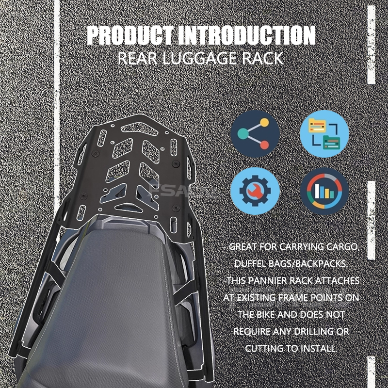For Honda NC750X Rear Luggage  - Luggage Cover Protector avis et prix