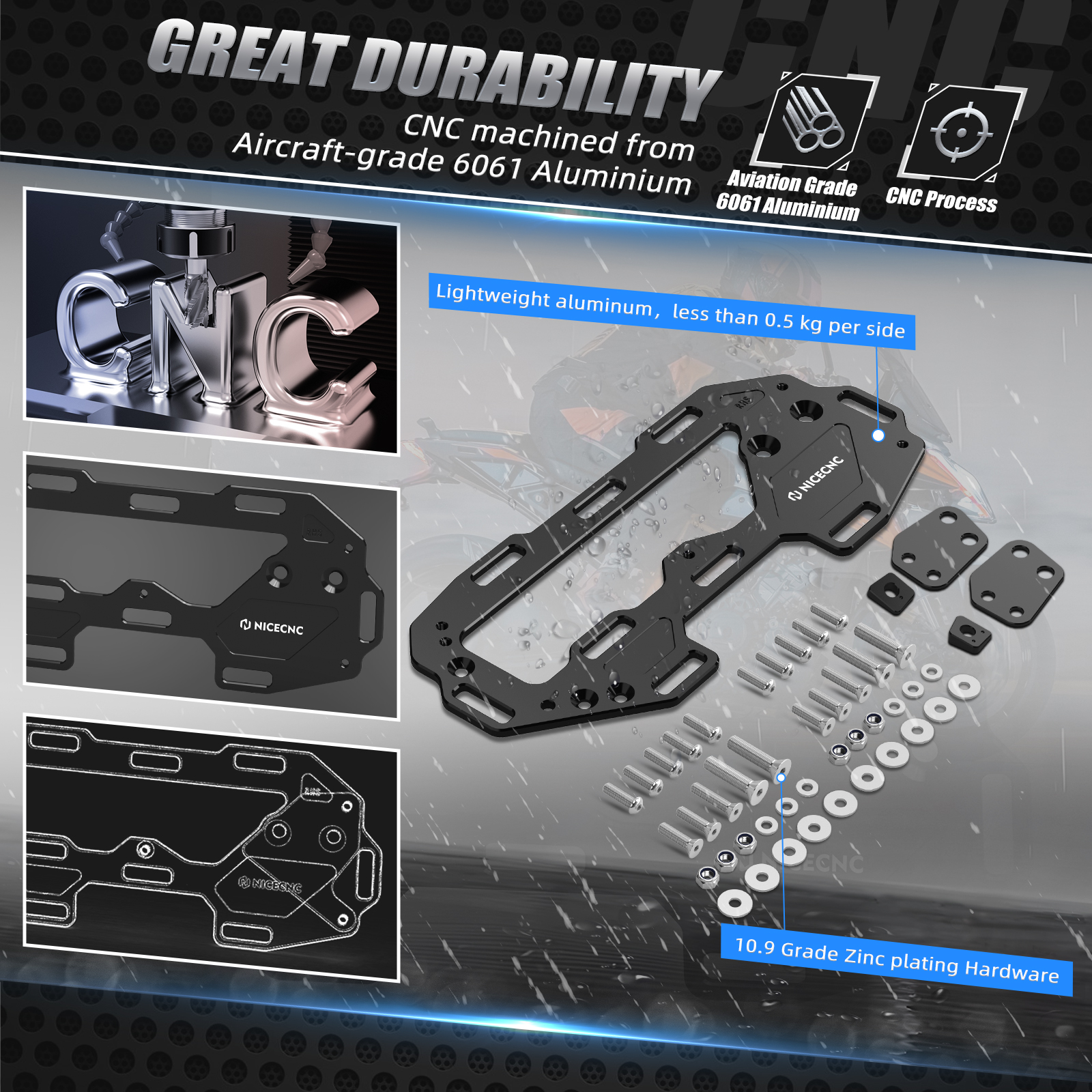 NICECNC For KTM 1290 Super Adv - Travel Accessories B&M avis et prix