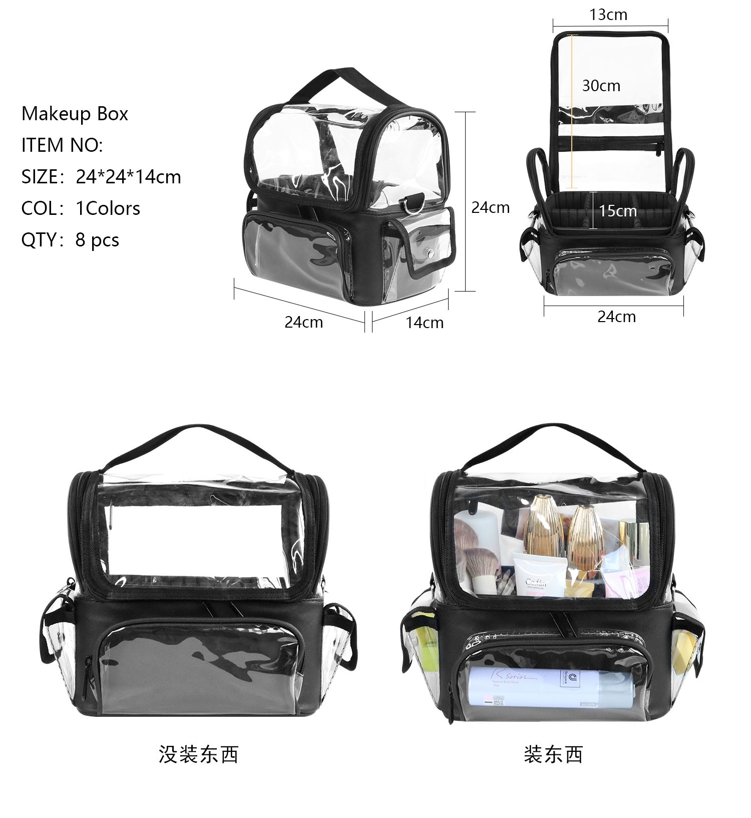 Makeup Brush Holder Backpack M - Travel Accessories Holder avis et prix