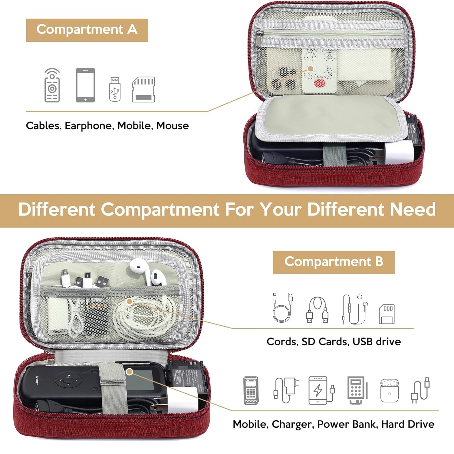 Large Capacity Storage Bag Dat - Travel Accessories For 3 Year Old avis et prix