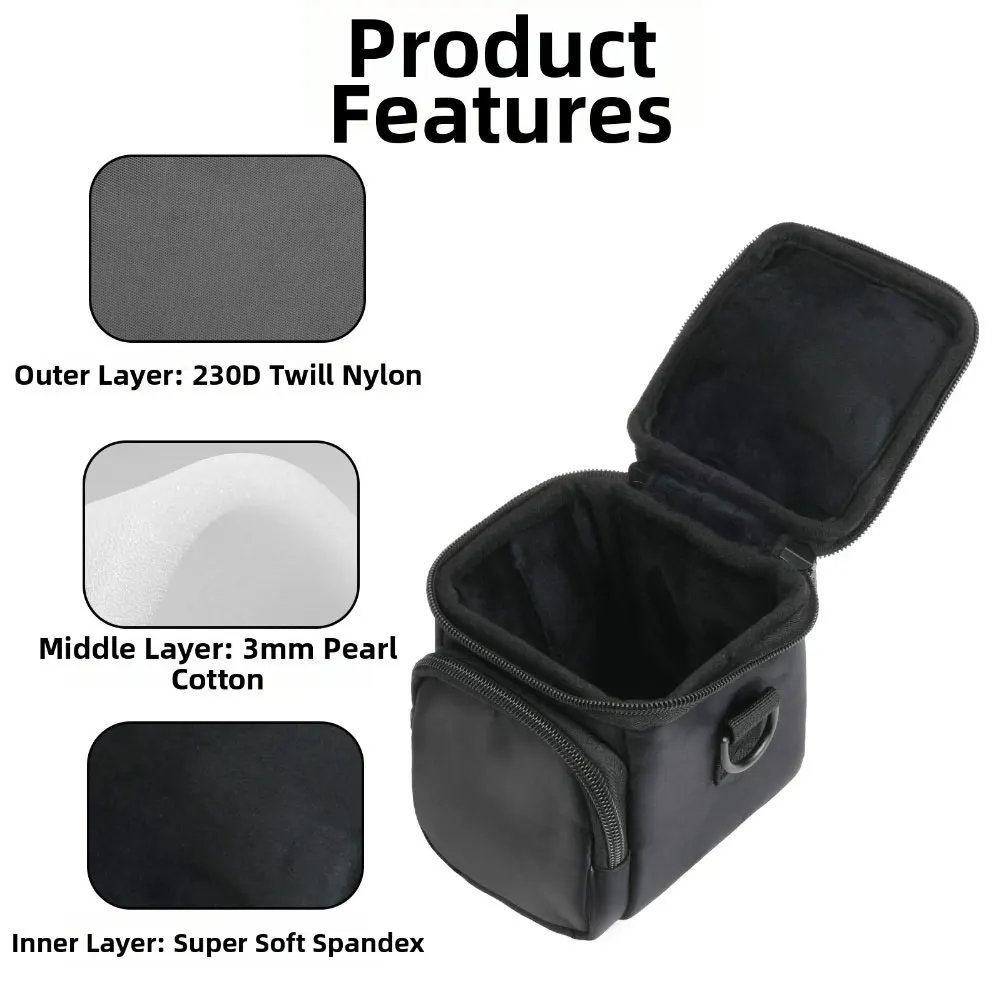 Secure Camera Case With Adjust - Travel Accessories Electronics avis et prix