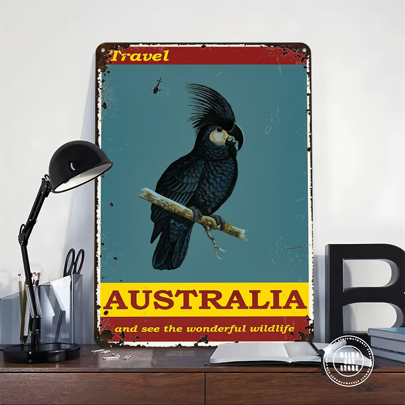 Australia Travel Tin Poster Cu - Travel Accessories Australia avis et prix