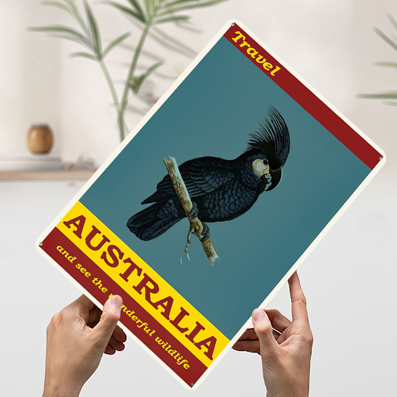 Australia Travel Tin Poster Cu - Travel Accessories Australia avis et prix