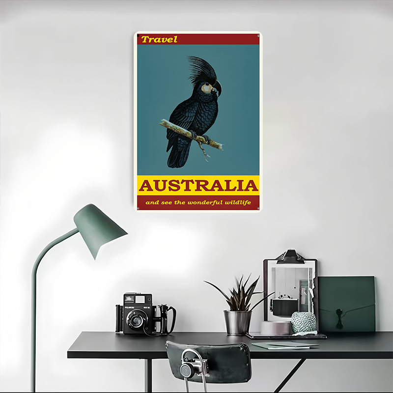 Australia Travel Tin Poster Cu - Travel Accessories Australia avis et prix