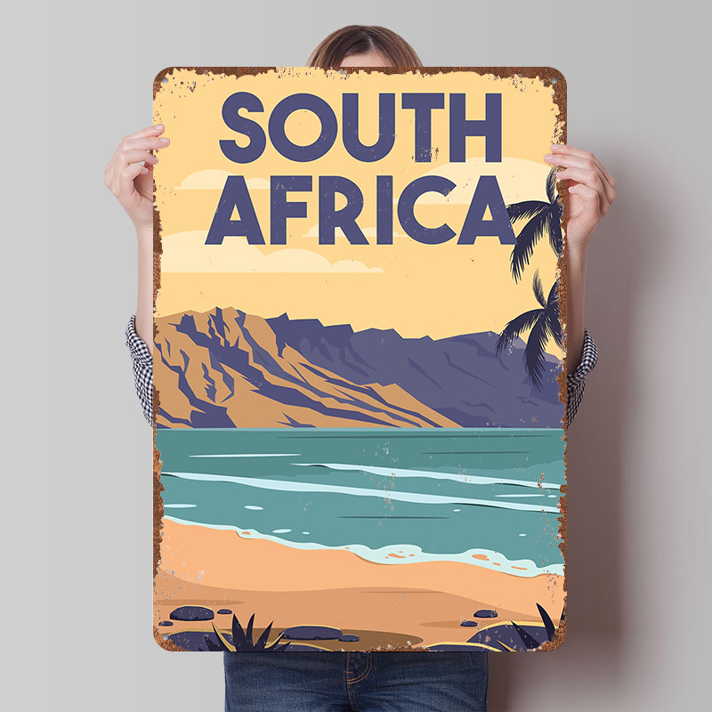 South Africa Travel Metal Post - Travel Accessories South Africa avis et prix